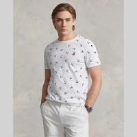 ราคา Sale Polo Ralph Lauren เสื้อยืดผู้ชาย Tee Custom Slim Fit Jersey Graphic T Shirt รุ่น MNPOTSH1N821881 สีหลากสี (20809158755)