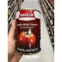 ราคา Mica Whole Peeled Tomato In Tomato Juice 400 G มะเขือเทศ ปอกเปลือกทั้งลูก ในน้ำมะเขือเทศ ตรา ไมก้า (17753957223)