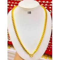 ราคา สร้อยคอทองลายบ็อกเหลี่ยม พ่นทรายตัดลายทองชุบ ทองหุ้ม สวยเสมือนจริง JPgoldjewelry น้ำหนัก 1บาท 2บาท 3บาท 5บาท 10บาท (19477207822)
