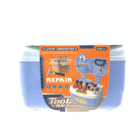 ราคา Bear store ของเล่นเด็ก กล่องเก็บเครื่องมือขนาดเล็ก เครื่องมือช่าง ชุดเครื่องมือช่าง เครื่องมือซ่อมแซมจําลอง ชุดที่เก็บเครื่องมือของเล่น ชุดเครื่องมือแบบกระเป๋าพกพา เรียบเนียนไม่บาดมือ (20682728657)