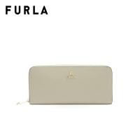ราคา FURLA กระเป๋าสตางค์ผู้หญิง รุ่น CAMELIA XL ZIP AROUND SLIM MARMO c (20526396198)