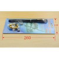 ราคา คันเบ็ดตกปลาแบบพับเก็บได้พร้อมรอกม้วนทรงปากกาโพลคันเบ็ดขนาดเล็กยืดหดได้แบบกระเป๋าแบบพกพาในคลังสินค้าพร้อม (18704128340)