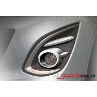 ราคา MAZDA2 2009 ครอบไฟตัดหมอกโครเมี่ยม รุ่น top เบ้ากลม คิ้ว ของแต่ง ชุดแต่ง ประดับยนต์ (18096060697)
