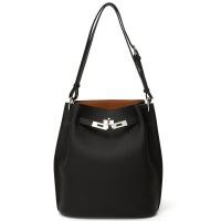 ราคา Vasono ด้านบนธัญพืช100 หนังความจุมากวัวแท้กระเป๋าสะพายไหล่ผู้หญิง (21052952541)