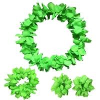 ราคา ดอกไม้ประดิษฐ์ปาร์ตี้ฮาวายสร้อยคอพวงมาลัยดอกไม้ริมชายหาดฮาวาย4ชิ้น เซ็ตของตกแต่งงานแต่งงานแบบเขตร้อนฤดูร้อน (19600336737)