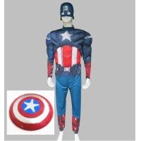 ราคา CP135 คอสเพลย์ ชุดกัปตันอเมริกา กัปตันอเมริกา มาร์เวล อเวนเจอร์ Dress for Captain America Muscle Suit Marvel Hero Avenger Team Costume Disney Party Movie Cosplay Fancy Outfit (1382920385)