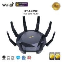 ราคา ASUS AX6000 WiFi 6 Gaming Router RT AX89X Dual Band Gigabit Wireless Internet Router Dual 10G Ports Gaming Streaming AiMesh Compatible (21021278814)