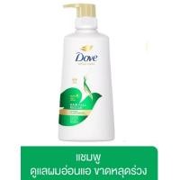 ราคา DOVE แฮร์ ฟอล เรสคิว สีเขียว 410ml เลือกได้ แชมพู หรือครีมนวด (17062055135)