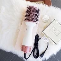 ราคา หวีไดร์ หวีไดร์เป่าผม รุ่นใหม่ 2023 one step white pink gold ของแท้100 รับประกัน 1 ปี blower brush hair dryer (20680833856)