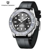 ราคา Pagani Design ต้นฉบับ 40MM นาฬิกาผู้ชาย automatic นาฬิกา ญี่ปุ่น seiko NH35A นาฬิกาข้อมือผู้ชาย 100M นาฬิกาผู้ชายกันน้ำ นาฬิกาแฟชั่นผู้ชาย PD 1651 (18673845667)