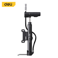 ราคา Deli สูบลมจักรยาน ที่สูบลม ที่สูบลมอเนกประสงค์ มีเกจวัดลม แบบพกพา ขนาดกระทัดรัด ใช้งานสะดวก Bicycle Pump (20729646922)