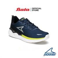 ราคา Bata บาจา ยี่ห้อ Power รองเท้ากีฬาวิ่ง รองเท้าผ้าใบ Running shoes แบบผูกเชือก สำหรับผู้ชาย รุ่น DuoFoam Max 300 RS สีกรมท่า 8189637 (16671848656)