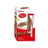 ราคา กูลิโกะ แอลฟี่ ขนมหวานรสช็อกโกแลต 15 กรัม X 12 ซองช็อคโกแลต ลูกอม หมากฝรั่งGlico Alfie Chocolate 15 g x 12 (20543599294)