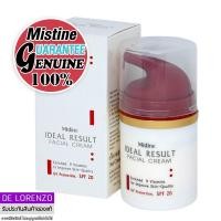 ราคา มิสทีน ครีมหน้า ไอดีล รีซัลท์ ครีมบำรุงผิวหน้า ริ้วรอย เรียบเนียน ใส 45g Mistine Ideal Result Facial Cream SPF 20 (17444776804)