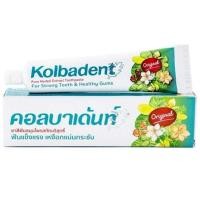 ราคา Kolbadent ยาสีฟันสมุนไพรสกัดบริสุทธิ์ คอลบาเด้นท์ 160กรัม (20396594979)
