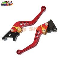 ราคา มือเบรค ปรับระดับ PCX SCOOPY I ZOOMER X เลือกได้ สีแดง CNC มือเบรก มือเบรด แต่ง 239 SHOP (445447889)