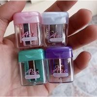 ราคา กบเหลาดินสอเขียนคิ้ว ดินสอเขียนขอบปาก ขนาดเล็กพกพาง่าย คละสี (15078856241)