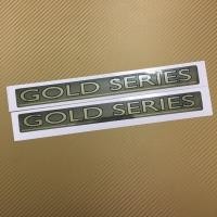 ราคา สติ๊กเกอร์ GOLD SERIES ติดข้าง ISUZU งานฟอย ราคาต่อชุด มี 2 ชิ้น (3725586727)