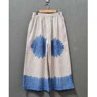 ราคา กางเกงมัดย้อม 5 ส่วนผ้าฝ้าย (19460685832)