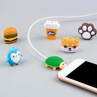ราคา Witkitty สายชาร์จ USB รูปสัตว์การ์ตูนน่ารักๆตัวจัดการที่ม้วนเก็บสายหูฟัง (19429016174)