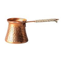 ราคา Turkish Coffee Pot Coffee Maker Moka Pot 3 Person 200 ML Copper Handmade High Quality Decorative Gift Accessory (11281607146)