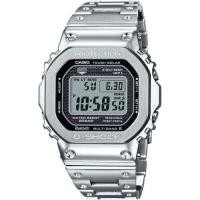 ราคา ญี่ปุ่น นาฬิกาข้อมือ CASIO G SHOCK GMW B5000D 1JF GMW B5000แบบมีคลื่นวิทยุแบบนาฬิกา Solar รองรับบลูทูธโลหะทั้งหมดสีเงิน GMW B5000D 1JF GMWB5000D1JF ของผู้ชาย Abies5Star (18508390221)