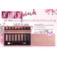ราคา exp 17 2 24 อายแชโดว์ โทนชมพูทองน้ำตาล 8 เฉดสีในตลับเดียว มิสทิน แชมเปี้ยน พิ้งค์ คอมพลีท อาย พาเลท Mistine และ มิสส์ 4 เฉดสีในตลับ (11475728858)