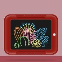 ราคา ขายร้อน กระดานเขียนด้วยลายมือ LCD กระดานวาดภาพ LCD Tablet แถมฟรี ปากกา กระดานเด็กลบได้ กระดานวาดรูปเด็ก แผ่นวาดภาพ (20620500747)