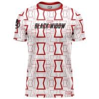 ราคา Thairun ไทยรัน เสื้อวิ่ง เสื้อกีฬา เสื้อ Marvel BlackWidow Pattern ลิขสิทธิ์แท้ (17121534749)