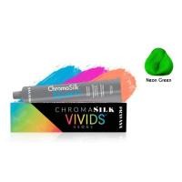 ราคา Pravana Chromasilk Vivids Neon hair color creme 90ml Neon Green สีเคลือบชนิดปราศจากแอมโมเนียมีเม็ดสีติดทนมีกลินหอม สีเขียวสะท้อนแสง (678310795)