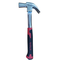 ราคา ค้อนช่างไม้ด้ามสแตนเลส 16OZ 27mm NO329 SOLO ค้อน ค้อนหงอน ด้ามสแตนเลส Claw Hammer พร้อมมือจับกันลื่น (9124118517)