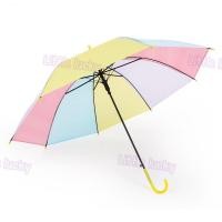 ราคา ร่มยาวเรนโบว์สีพาสเทล สีสวยหวานน่ารักมาก (3894090361)