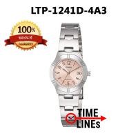 ราคา CASIO ของแท้ รุ่น LTP 1241D นาฬิกาข้อมือผู้หญิง สายสแตนเลส มีวันที่ หลายสี พร้อมกล่องและประกัน 1 ปี LTP1241D LTP1241 LTP 1241D 1A LTP 1241D 2A LTP 1241D 4A LTP 1241D 4A2 (14039366843)