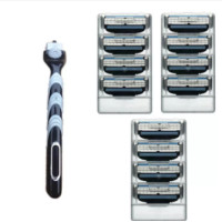 ราคา Gillette Wind Speed 3 layer shaver head manual shaver male shaving blade non imported three layer blade (20318379412)