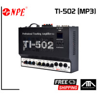 ราคา NPE TI 502 MP3 TEACHING AMP มีช่องเสียบ USB เชื่อมต่อ Bluetooth ได้ เครื่องขยายเสียงสำหรับห้องเรียนหรือห้องสัมมนา เอ็นพีอี TI 502 TI 502 (16777069133)