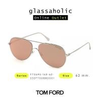 ราคา ลดกระหน่ำ แว่นกันแดด TOM FORD รุ่น FT0695 ทรงนักบิน เลนส์น้ำตาล ดีไซน์เรียบหรู (14884509467)