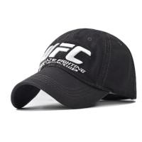 ราคา แฟชั่น UFC หมวกเบสบอลผ้าฝ้ายผู้ชายผู้หญิงหมวกบังแดดลำลองกลางแจ้งกีฬาย้อนยุค (20446953035)