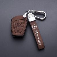 ราคา เคสกุญแจ For Mercedes Benz AMG W205 W210 W211 W124 CLA GLA GLK AMG GLC ปลอกกุญแจ เคสรีโมตกุญแจ (21133713514)