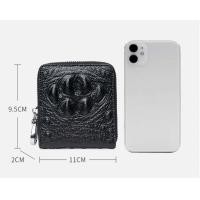 ราคา กระเป๋าสตางค์ กระเป๋าผู้ชาย ลายหนังจรเข้ ส่วนหลัง CROCODILE WALLET BAG ส่งไวจากไทย (17515283097)