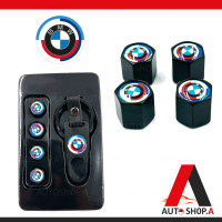 ราคา ส่งเร็ว1 2วัน จุกลมยางรถยนต์ จุ๊บลมยาง พร้อมโลโก้ จุกปิดลมยางพร้อมประแจ ฝาปิดจุกลม ยางรถยนต์ BMW New Logo 1 ชุด 4 อัน By Autoshop A (16727996295)