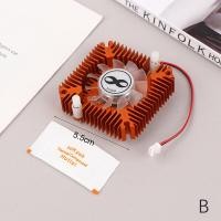 ราคา UNI 1PC 55mm 12V คอมพิวเตอร์แล็ปท็อป CPU VGA การ์ดจอเย็นการ์ดจอพัดลม (18913313618)