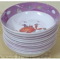 ราคา 112C ชามใบบัวลายการ์ตูน ขนาด 7นิ้ว 12ใบราคา (21210394355)