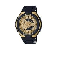 ราคา นาฬิกา Casio Baby G G MS G Steel Lady MSG 400G series รุ่น MSG 400G 1A2 ดำทอง ของแท้ รับประกันศูนย์ 1 ปี (17361893895)