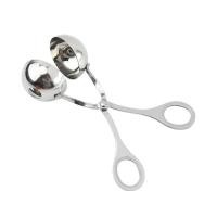 ราคา SUDMFK สำหรับข้าวปั้น ลูกไอศครีม มีรู แม่พิมพ์ลูกชิ้น เงิน ไม่ติด เครื่องทำลูกชิ้น เครื่องครัว เครื่องมือครัว ช้อนลูกชิ้น (11869136757)