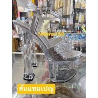 ราคา รองเท้าตู้ปลา6นิ้ว 7นิ้ว8นิ้ว ส้นสูงนางงาม (19426820895)