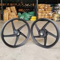 ราคา ล้อแม็กซ์ MAX99 WAVE110i ปี 2009 2020 WAVE125i ปลาวาฬ WAVE 125i LED 1 40 1 60x17 ล้อแม็กขอบ17 พร้อมบูท ลูกปืน ลายเดิมติดรถ ไม่มีลูกปืน สีดำล้วน ราคายกคู่ (19952430134)