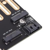 ราคา ruyifang NVME M 2 SSD ไปยัง PCIe 3 0 4 0x4 ADAPTER CARD SATA M 2 SSD ไปยัง SATA 2ใน1 ADAPTER CARD (19826537943)