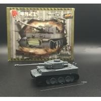 ราคา โมเดลรถถังสงครามโลก 4D Model Tank บล็อกโมเดลรถถังประกอบ (7472732590)