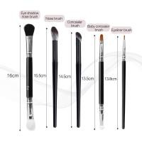 ราคา ชุดแปรงแต่งหน้านุ่มสำหรับแป้งคอนซีลเลอร์รองพื้นแปรงปัดแก้มที่เกลี่ยอายแชโดว์แปรงแต่งหน้าเพื่อความงาม (14150884023)