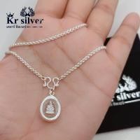ราคา เงินแท้ 925 สร้อยคอเงินแท้ พร้อมจี้เงินแท้ หลวงปู่ทวด สร้อยคอขนาด 2 มิล ความยาว 15 นิ้ว 18 นิ้ว 20 นิ้ว 24 นิ้ว (10183928253)